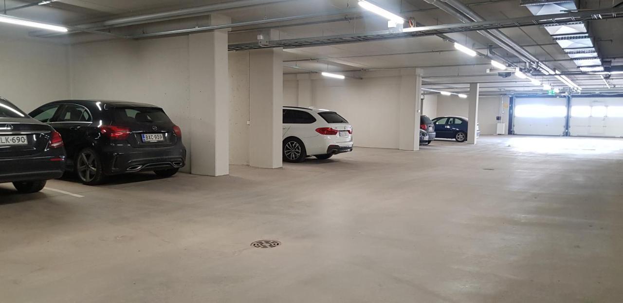 Keskustan Kaksio 45 M2 Autopaikalla, Rautatienkatu 19, 9 Krs Oulu Exterior foto